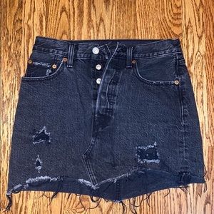 Levis jean skirt